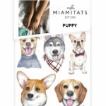 MIAMITATS Переводные тату KIDS Puppy (mini)